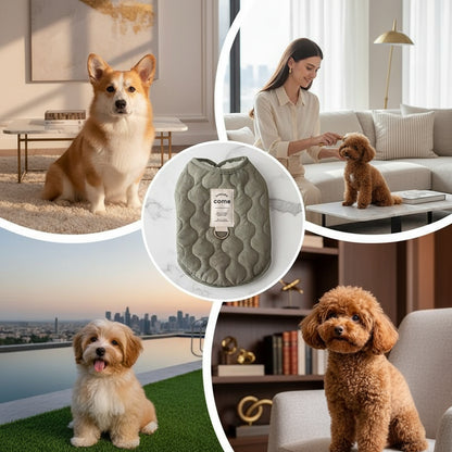 SnuggleShield Winter Coat – Warmth Meets Walk-Ready Convenience for Small Dogs & Cats