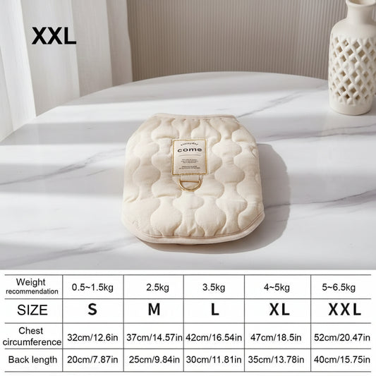 SnuggleShield Winter Coat – Warmth Meets Walk-Ready Convenience for Small Dogs & Cats